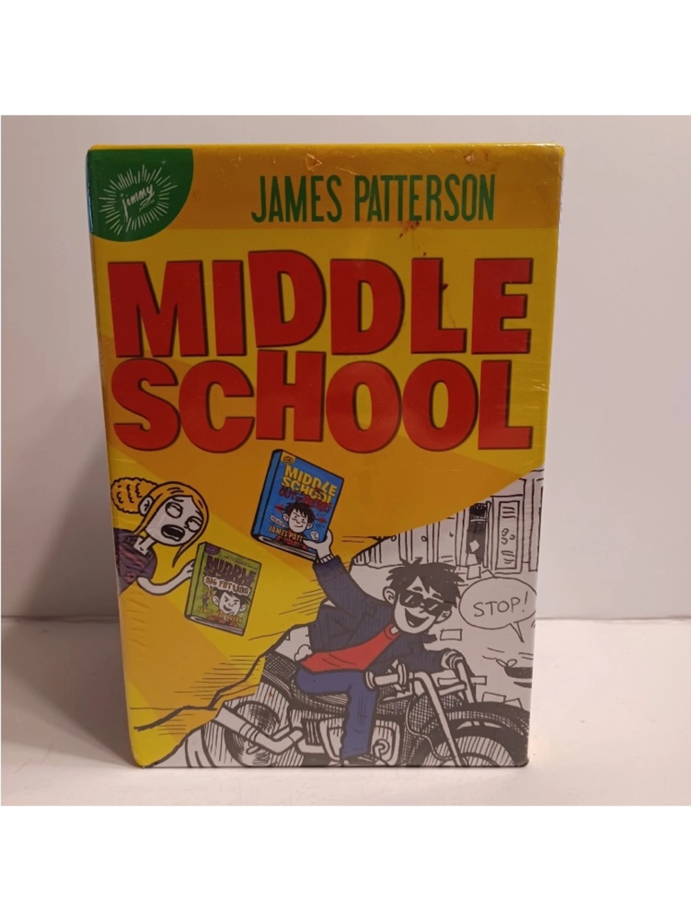 Middle School Book Series by James Patterson - Box Set Books 1-4 New Sealed